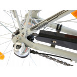 Mestský bicykel 28" SPRICK Zündapp s nízkym nástupom hliníkový rám: 18" Strieborná